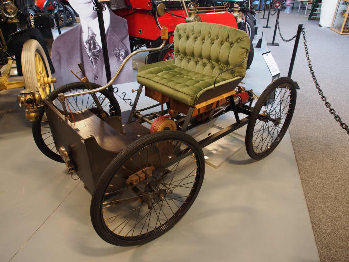 A replica of the Quadricycle. Dedicated to Public Domain