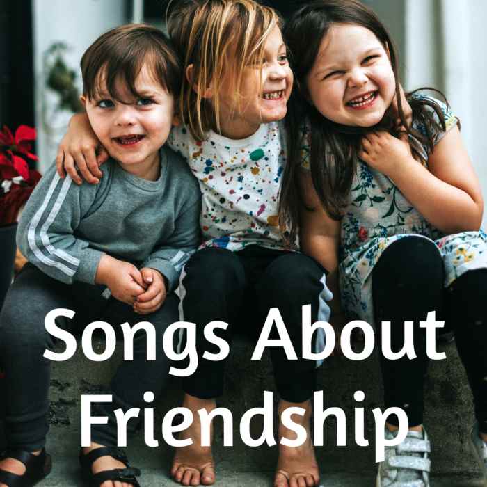 86 Songs About Best Friends and Friendship Spinditty