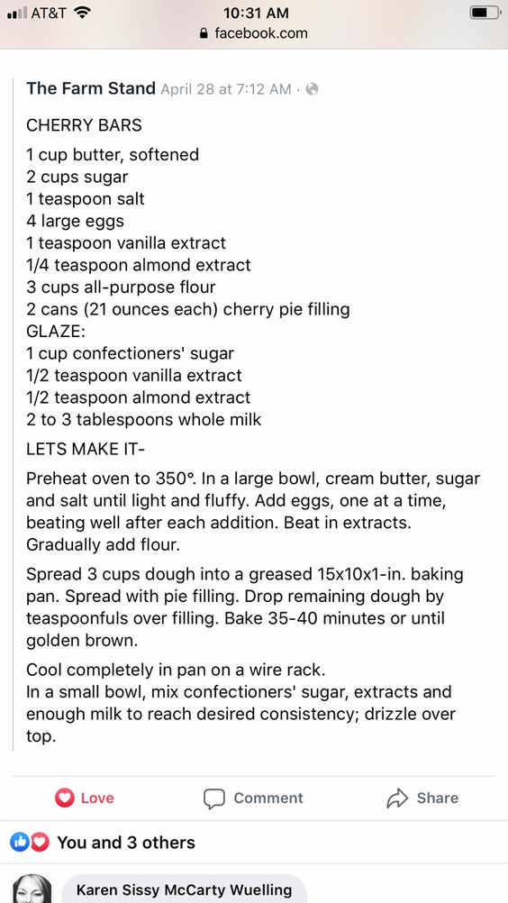 Part 2 of the recipe
