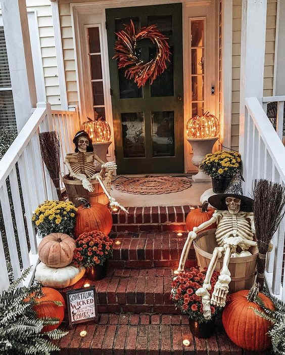 50+ Easy Diy Halloween Front Porch Decorations - HubPages