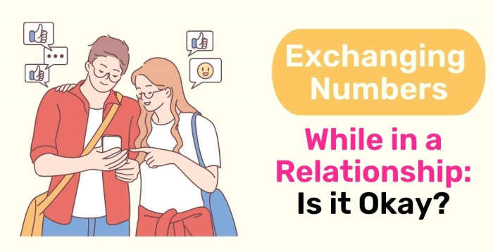 Exchanging Numbers While in a Relationship: Is It Okay? - HubPages