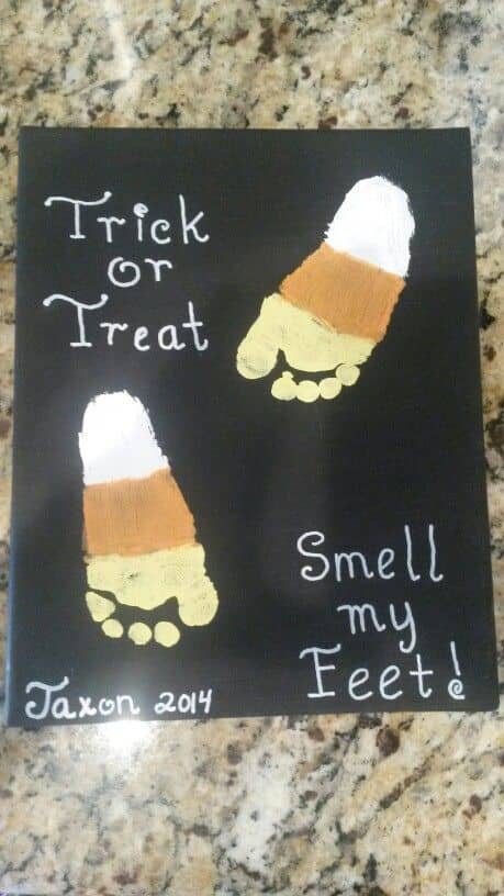 30+ Easy DIY Halloween Handprint and Footprint Crafts - HubPages