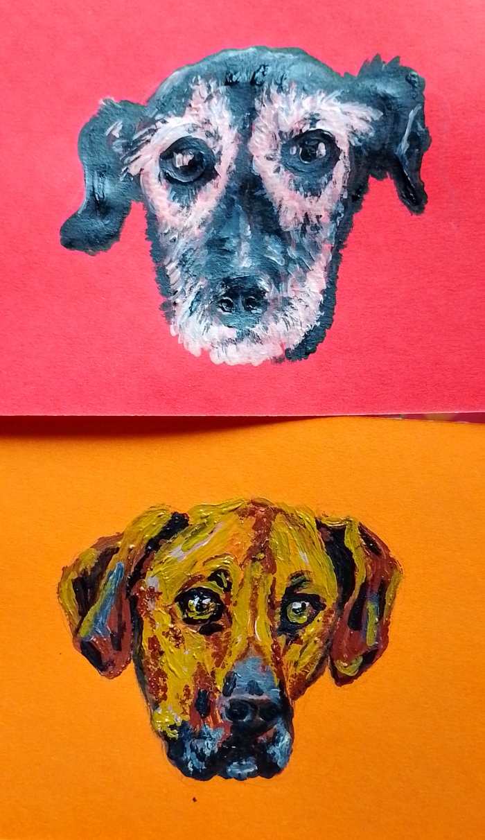 How to Paint Realistic Dog Eyes in Acrylics