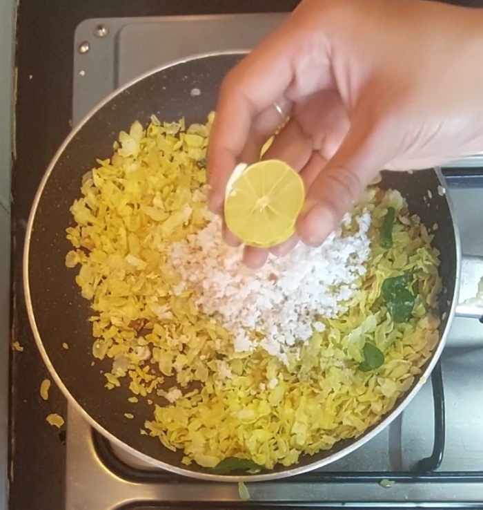 Crispy Ghee Poha Indian Teatime Snack Recipe Delishably