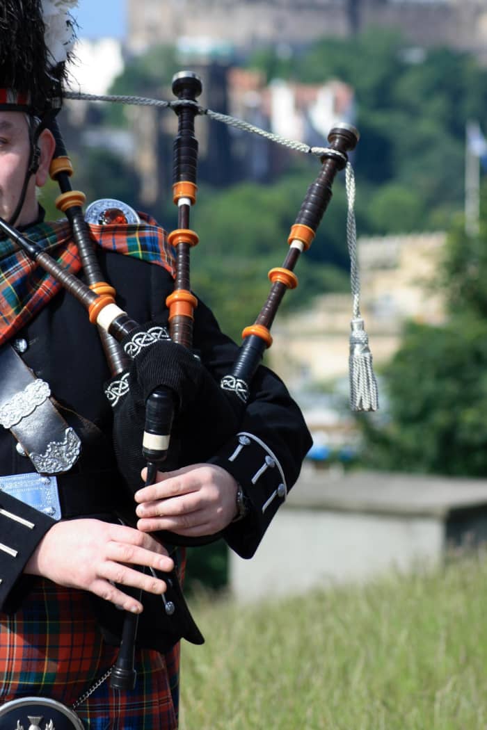 journey on bagpipes