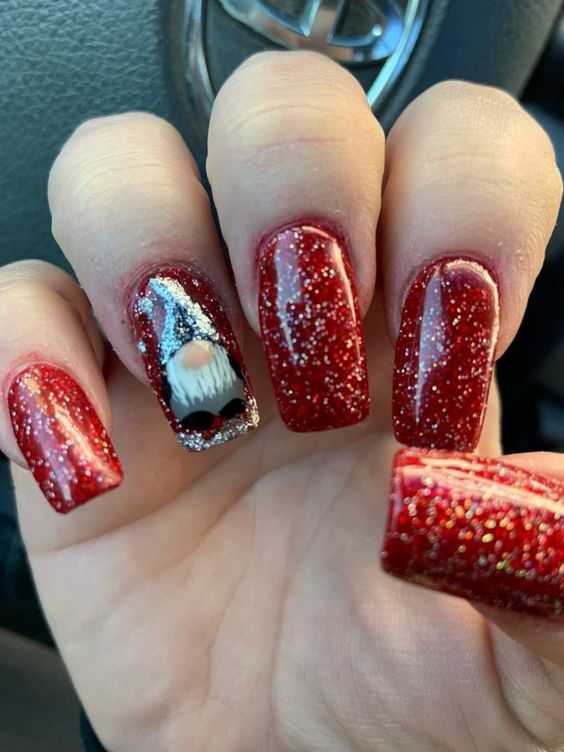 Time for a bit of Christmas sparkle, Gonks, Glitter and Snowflakes