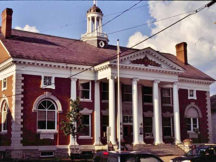 Visiting the Town Hall, Stowe, Vermont Also Known as the Akeley