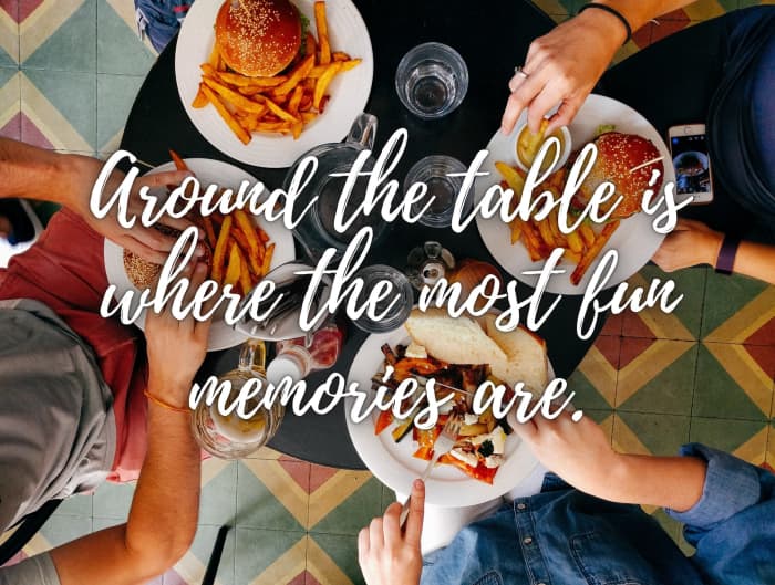 150+ Dinner Quotes and Caption Ideas for Instagram - TurboFuture