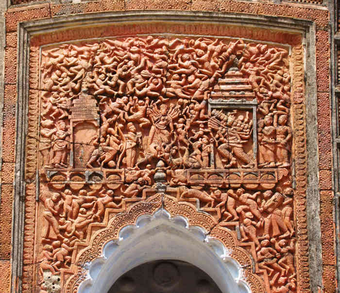 Terracotta decorations in Kali temples of West Bengal a study of