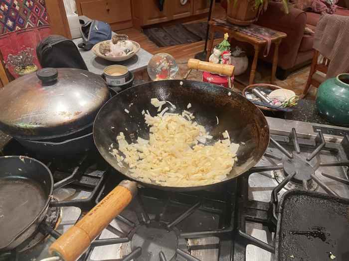 Fried Lentils With Vegetables and Egg Recipe - Delishably