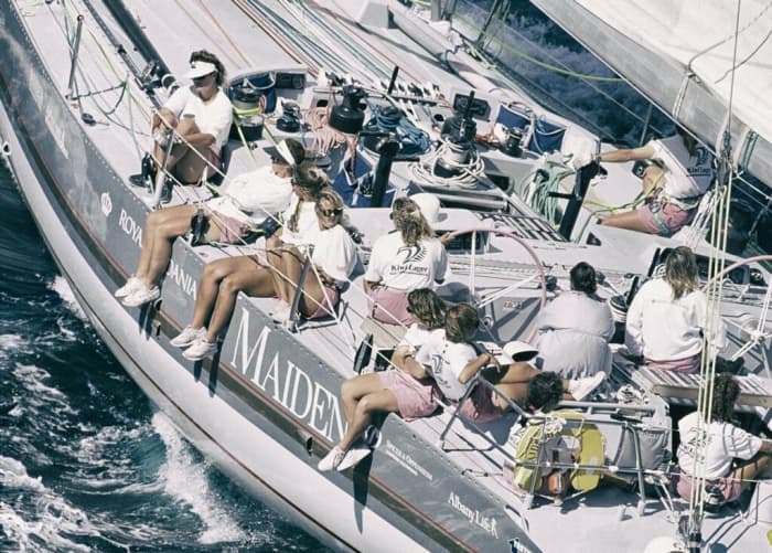 all female round the world yacht crew