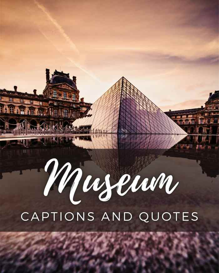 350+ Museum Quotes and Caption Ideas for Instagram TurboFuture