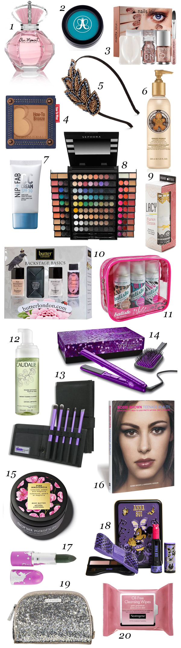 20 Beauty Gift Ideas for Teens and Tweens  Beautyeditor