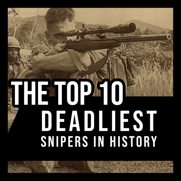 From Chuck Mawhinney to Carlos Hathcock, this article examines the 10 deadliest (and most effective) snipers in history.