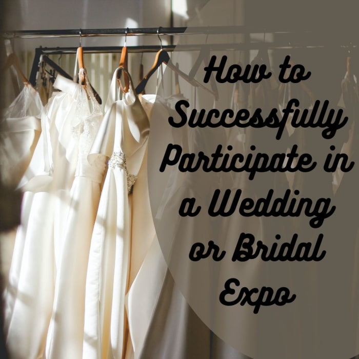 Learn all the tips and tricks you'll need to have a successful presence at a wedding or bridal expo or show.