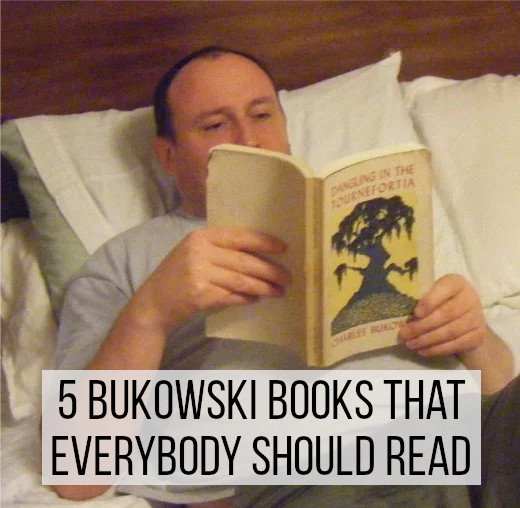 Relaxing with Bukowski. Dangling in Tournefortia is one of his best poetry books, written after he'd achieved a degree of fame and fortune.