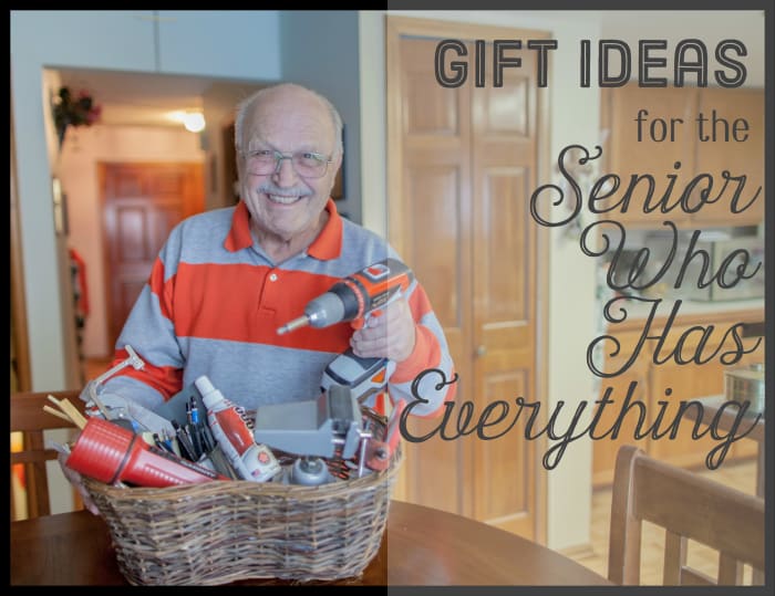 The senior on your gift list may already have what they want. Consider giving them a hobby basket, loaded with what they need for their favorite pastime.