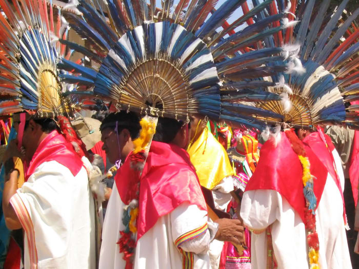 Festival of San Juan, Bolivia. Latin America is a cultural fusion of Amerindian, African and European traditions.