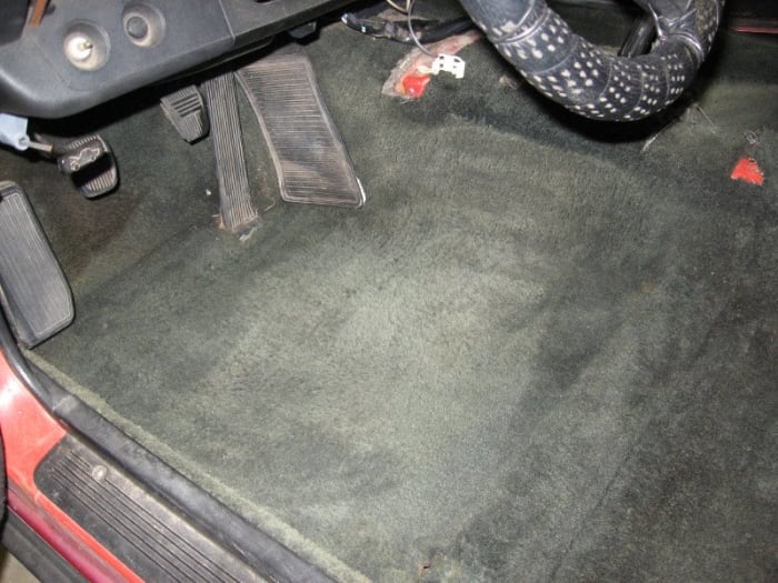 After 30 years of exposure to sunlight, carpets can become faded and need to be rejuvenated.