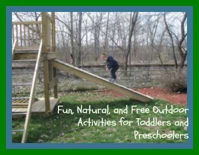 Climbing on a jungle gym or climbing up to a tree house can be great exercise for kids!