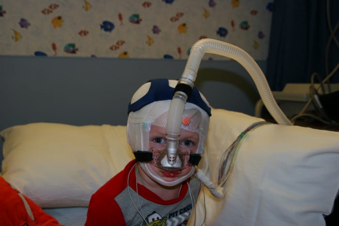 A CPAP titration is similar to a typical sleep study, but the air pressure required to eliminate apneas will be determined.