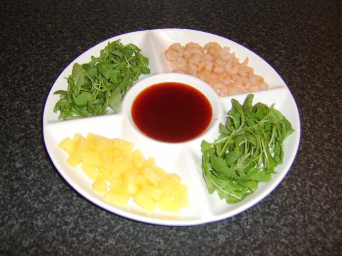 This incredibly simple shrimp and pineapple salad wrap platter is just one of the recipes featured in this article.