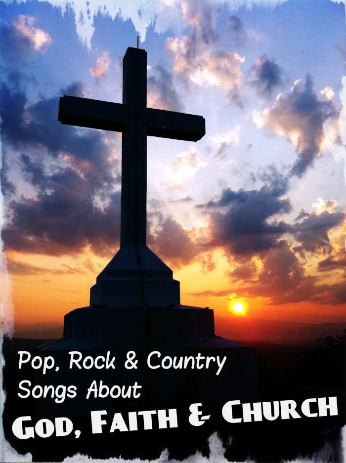 Secular pop, rock, and country music is filled with songs about God, faith, and church. Celebrate your spirituality with popular music about faith.