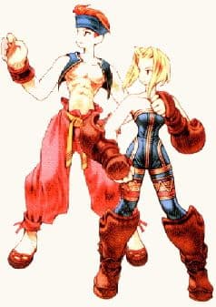 What, you were expecting Goku? FFT's monks fit the bill of the qinggong monk pretty well, when it comes down to it.
