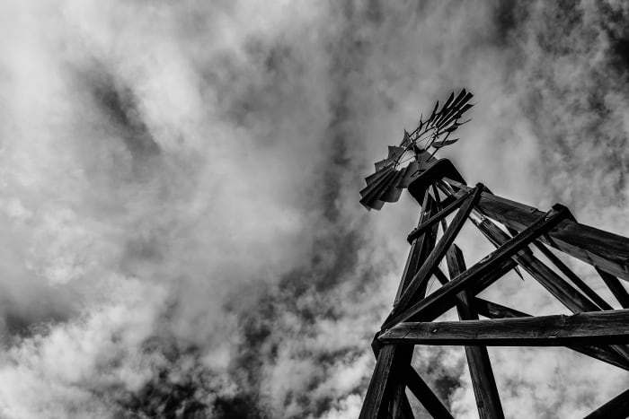 wind can produce massive amounts of energy. Before rural electrification projects became common, many farmers used windmills to power their homes.