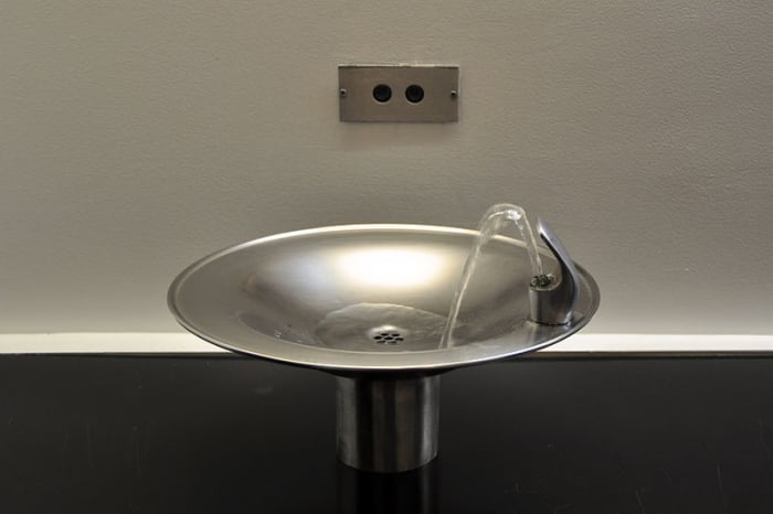 A water fountain or drinking fountain everywhere else in the world.