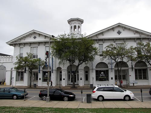 Circa 1855 Old City Hall/Southern Market on Royal Street would be negatively impacted by the proposed bridge.