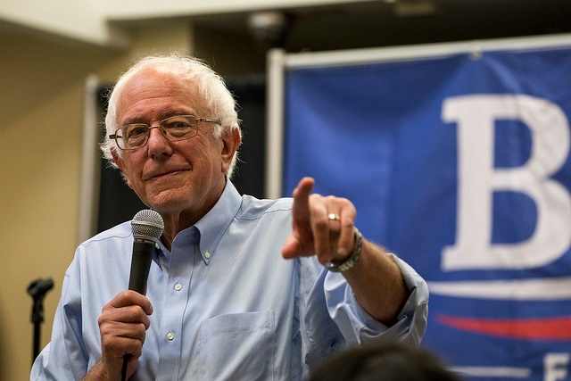 Junior U.S. Senator from Vermont Bernie Sanders criticized President Donald Trump's State of the Union address on January 30, 2018.