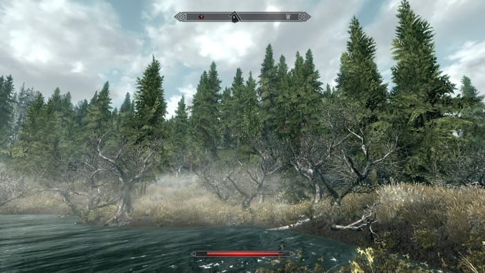 Skyrim with mods is a beautiful and engaging game.