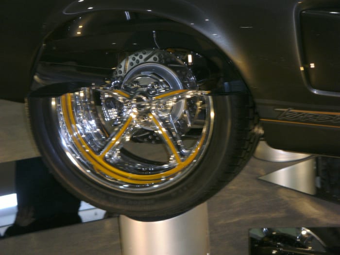 It won't do much good to put air in this tire, but then your own tires don't look quite like this one.