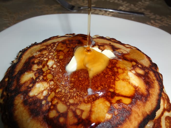 Cracker BarrelStyle Pancakes Recipe Delishably Food and Drink