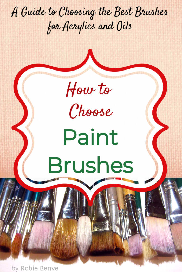 A guide for fine oil and acrylic painters on how to choose the best paintbrushes to achieve the desired painting effects. Learn how to choose your brushes by size, shape, and material.