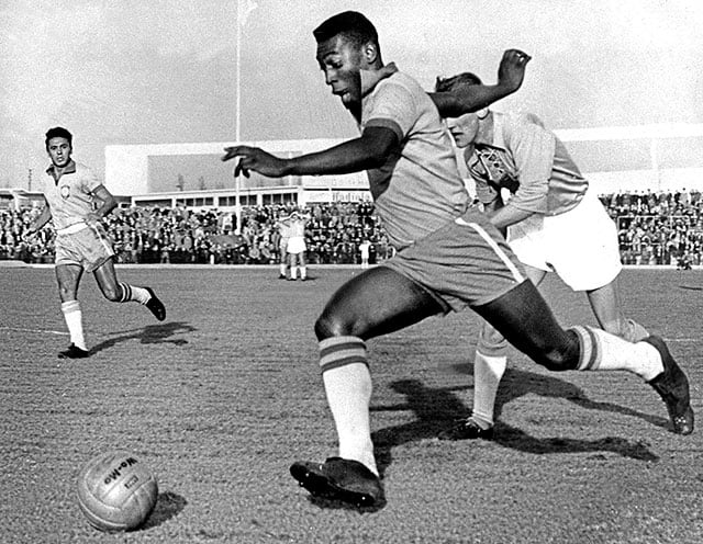 Many argue that Pelé was the greatest footballer of all time