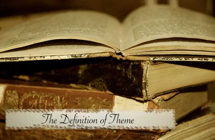 Discovering the Definition of Theme in Literature
