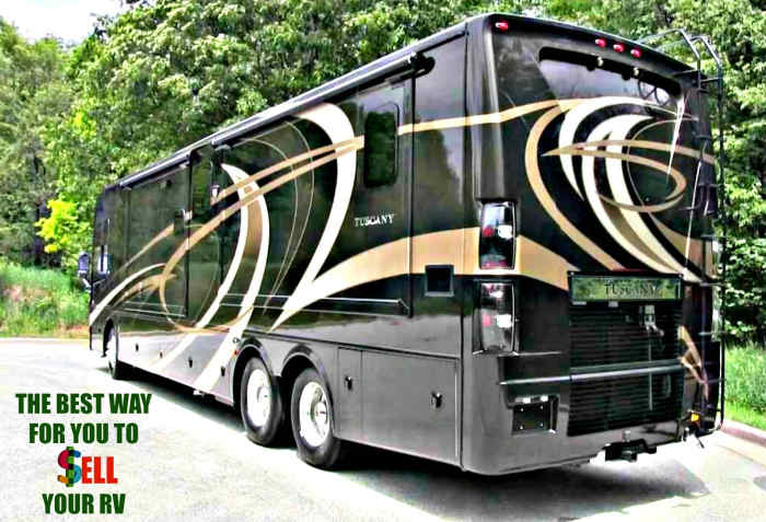 Directions for selling your own RV that will give you full selling control and will also save you money.