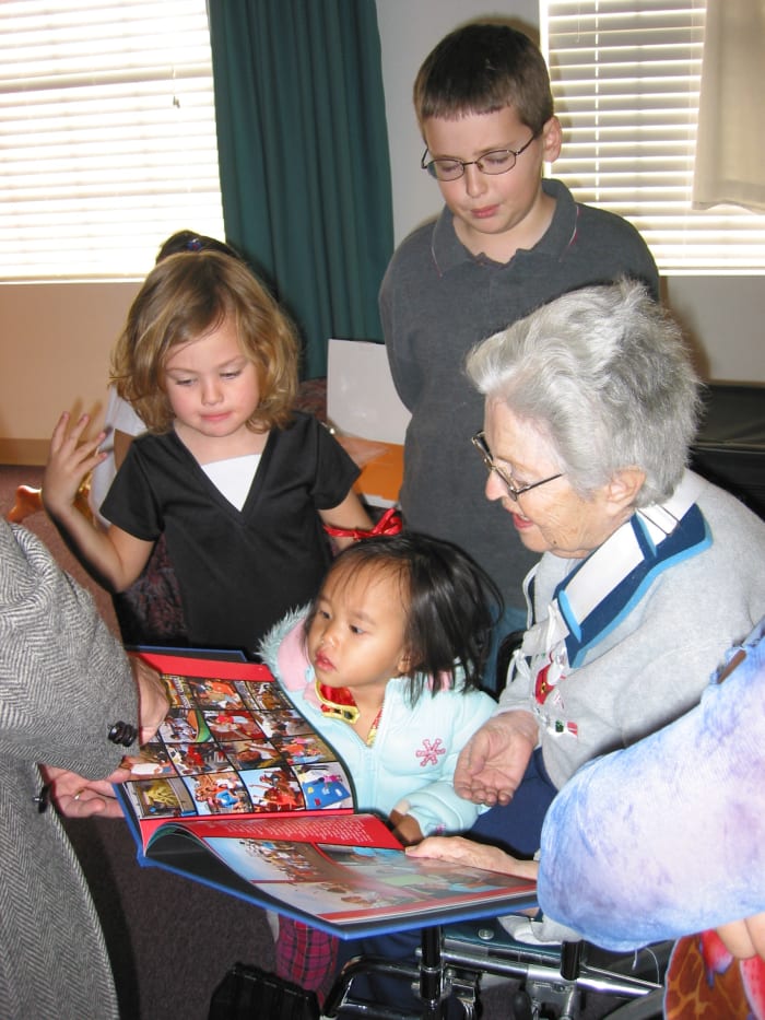 Sharing family photo book we gave to my mother-in-law at Christmas.