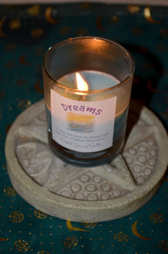 Using a reiki charged dream candle can help summon your spirit guide to your dreams.