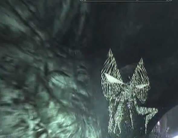 Survive the monsters within Darkside Passage. The first monster to attack will be the Chaurus Hunter.