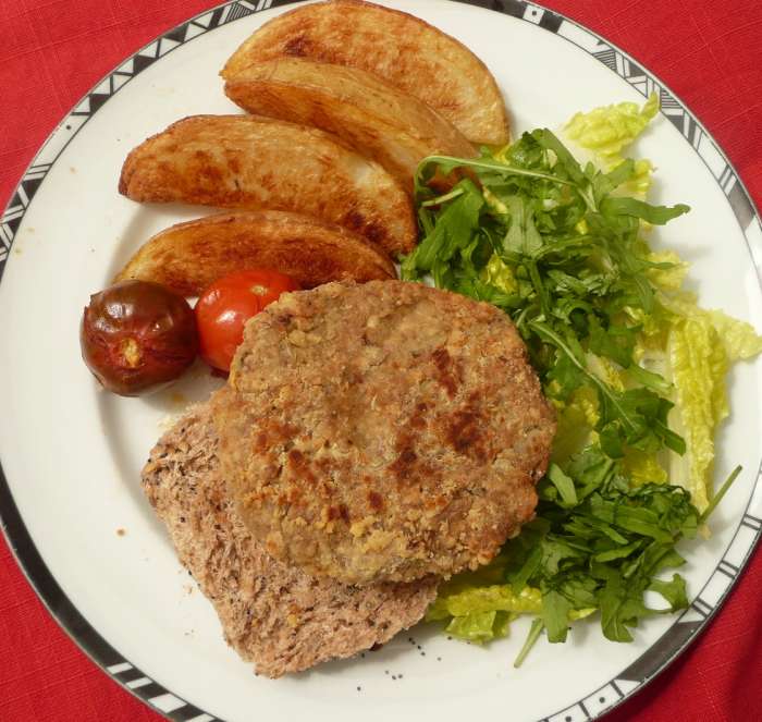 GlutenFree Nut Burgers With Shiitake Mushrooms Delishably
