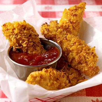 Here are some of the most delicious and healthy chicken fingers that you'll ever eat. If you're looking for a healthy chicken finger recipe, here it is.