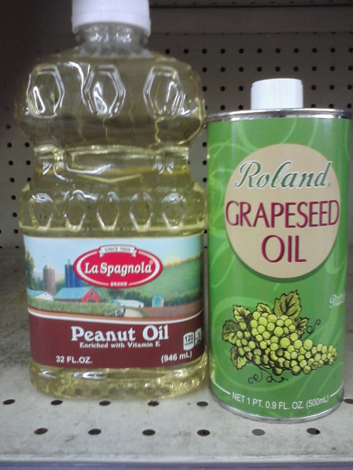 fhash point canola oil vs olive oil