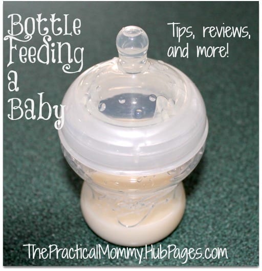 Helpful tips for bottle feeding a newborn baby, plus bottle suggestions and a review of the Avent bottles.