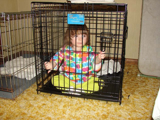 Would you incarcerate other members of your family in a cage?