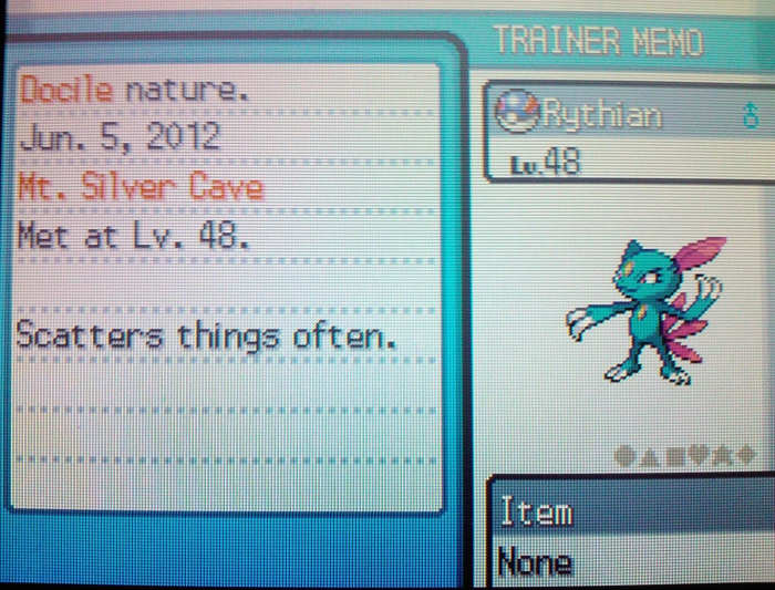 Sneasel are only found in certain locations, like Mt. Silver in "Pokemon: Soulsilver."