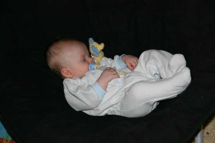 Infants will spend as much as 50% of their total sleep time in REM sleep. REM sleep declines to approximately 20% by adulthood.