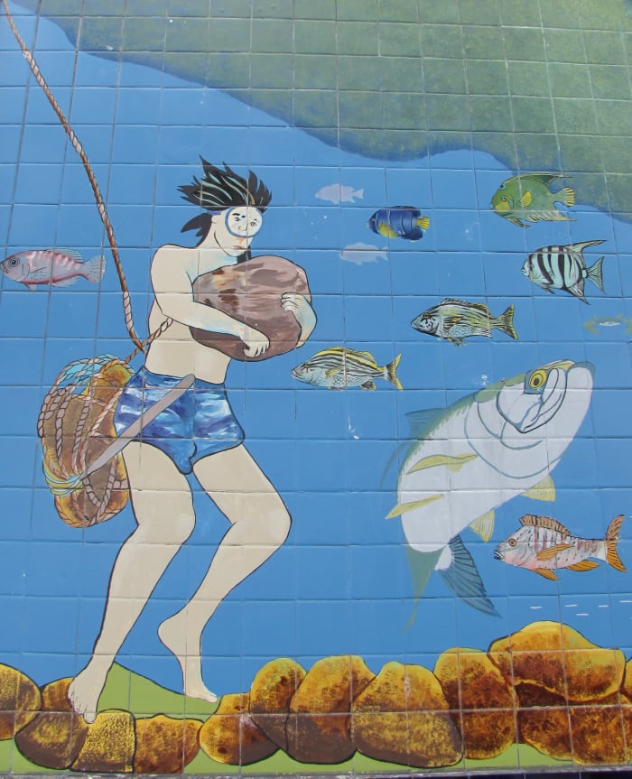 Murale de Tarpon Springs.